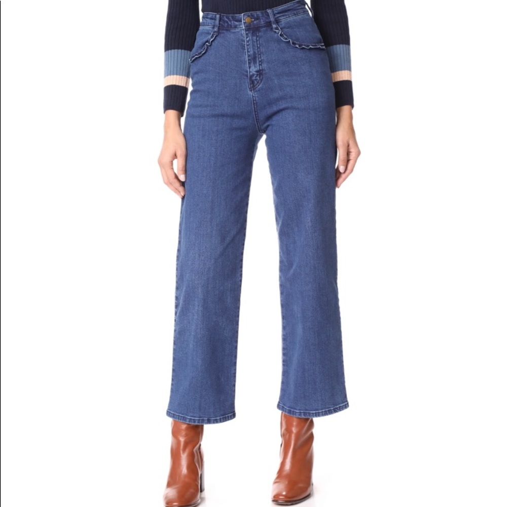 RYDER Morgan Ruffle Jeans Sz 28